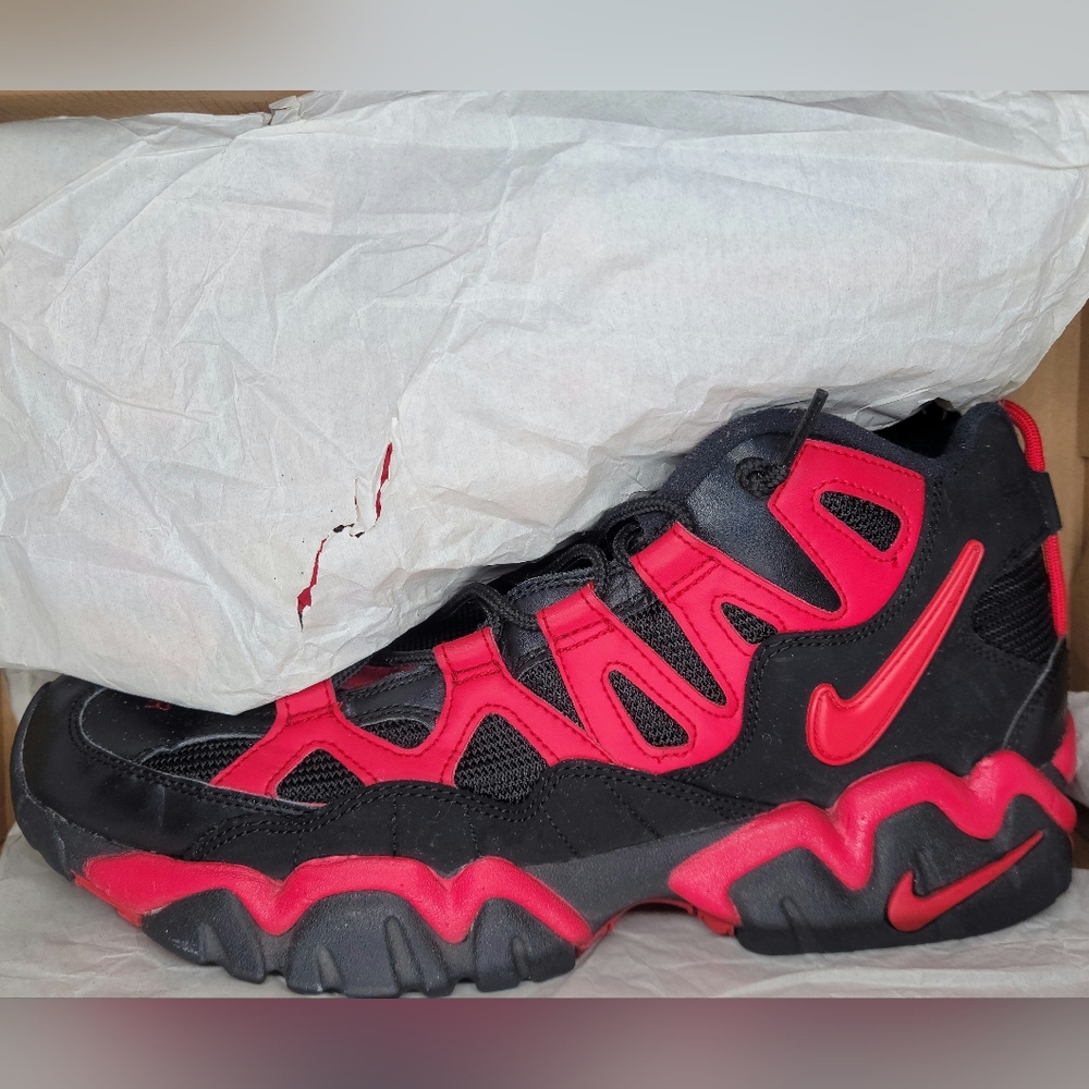 Nike Air Slant Mid Vintage "RARE" 2013 Red/Black Sz 13 Men